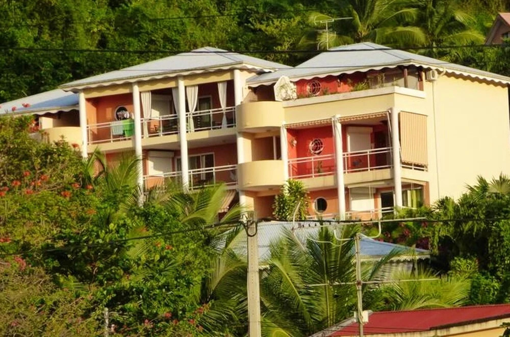 Apartment with One Bedroom in Les Trois-Îlets, with Wonderful Sea View, Furnished Garden And Wifi - 400 M From the Beach
