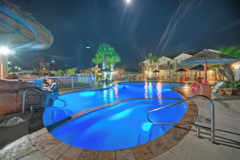 Sleeps 18 2 Beach Homes w/ 2 Pools, Playground, Covered Patios Pirates Bay by Avantstay