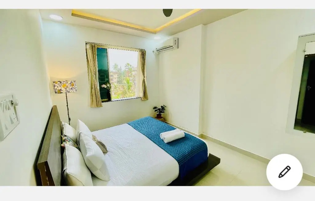 Breezy luxury 2BHK holday home near calangute beach