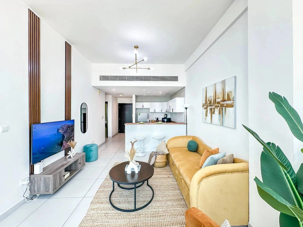 Апартаменты Marina 1BR Rooftop Pool Steps to JBR Beach