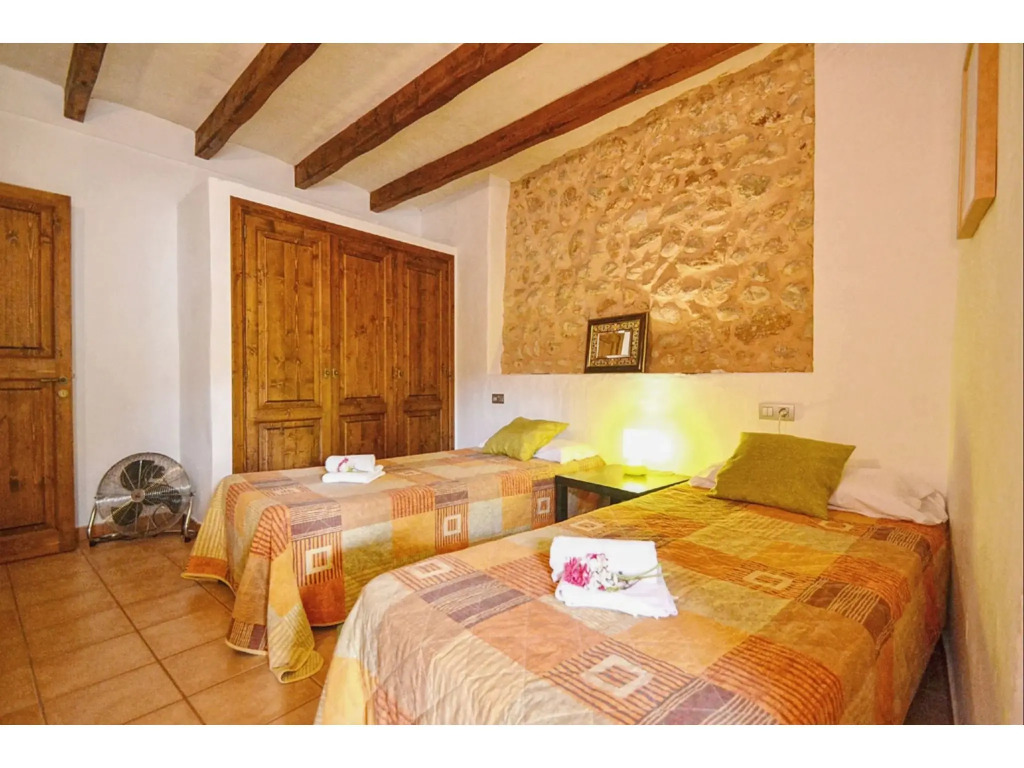 Restored holiday home in Búger with private pool