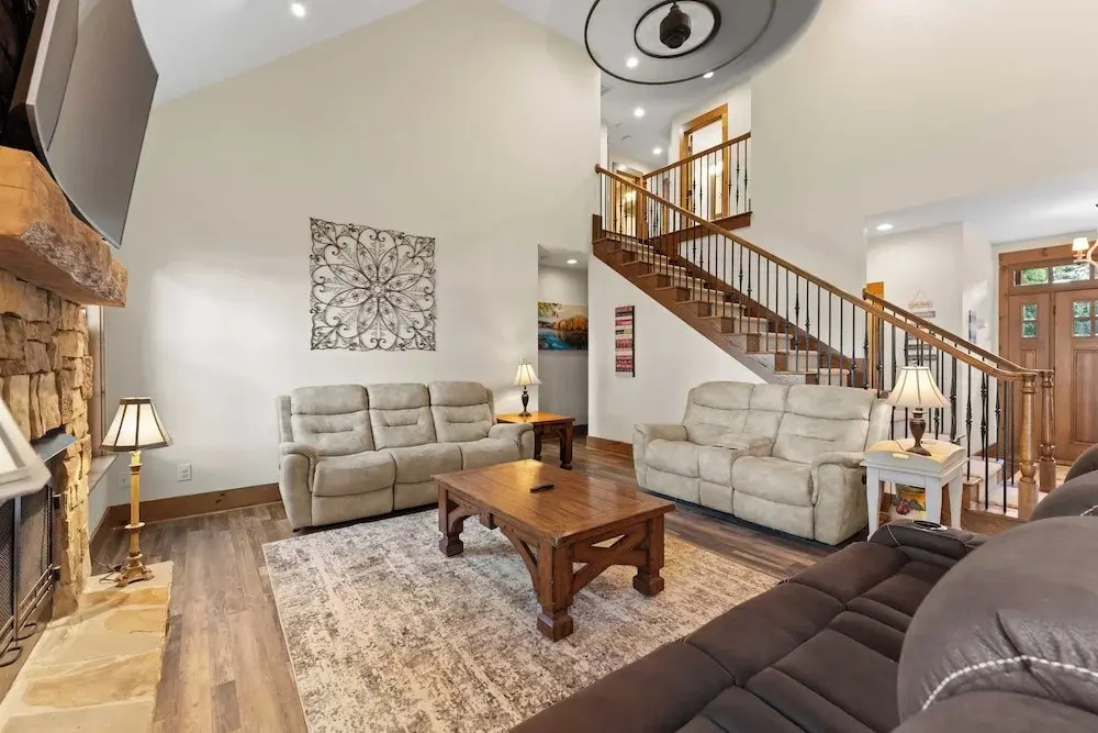 Spacious Waterfront Home on Lake Norman With Firepit, Views, and Dock Access