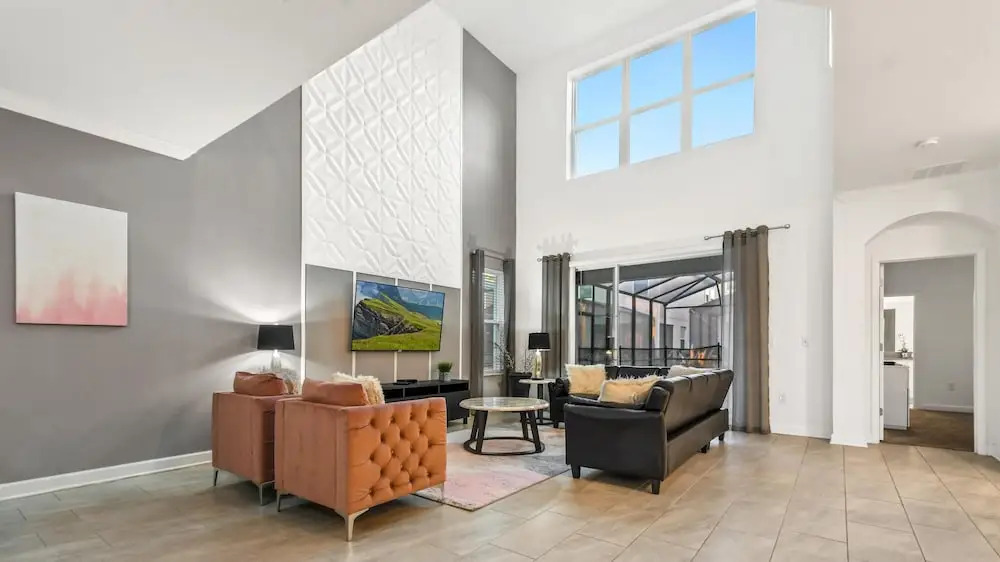 Luxury Family Villa With Pool Spa Near Disney World