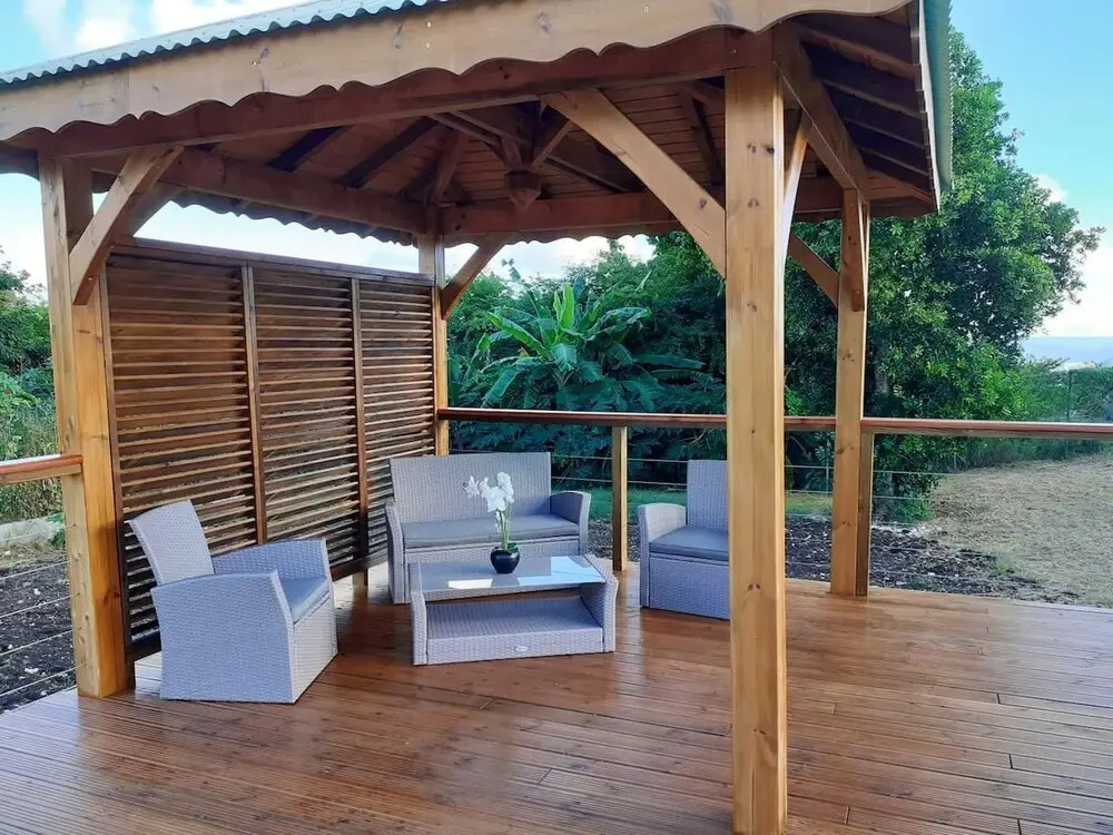 Villa with 3 Bedrooms in Saint-François, with Wonderful Sea View, Private Pool, Enclosed Garden