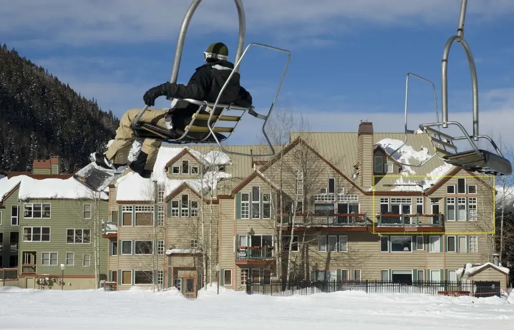 Slopeside Paradise Penthouse At Lift 7, Views, Fireplace, Deck, Hot Tub 3 Bedroom Condo by RedAwning