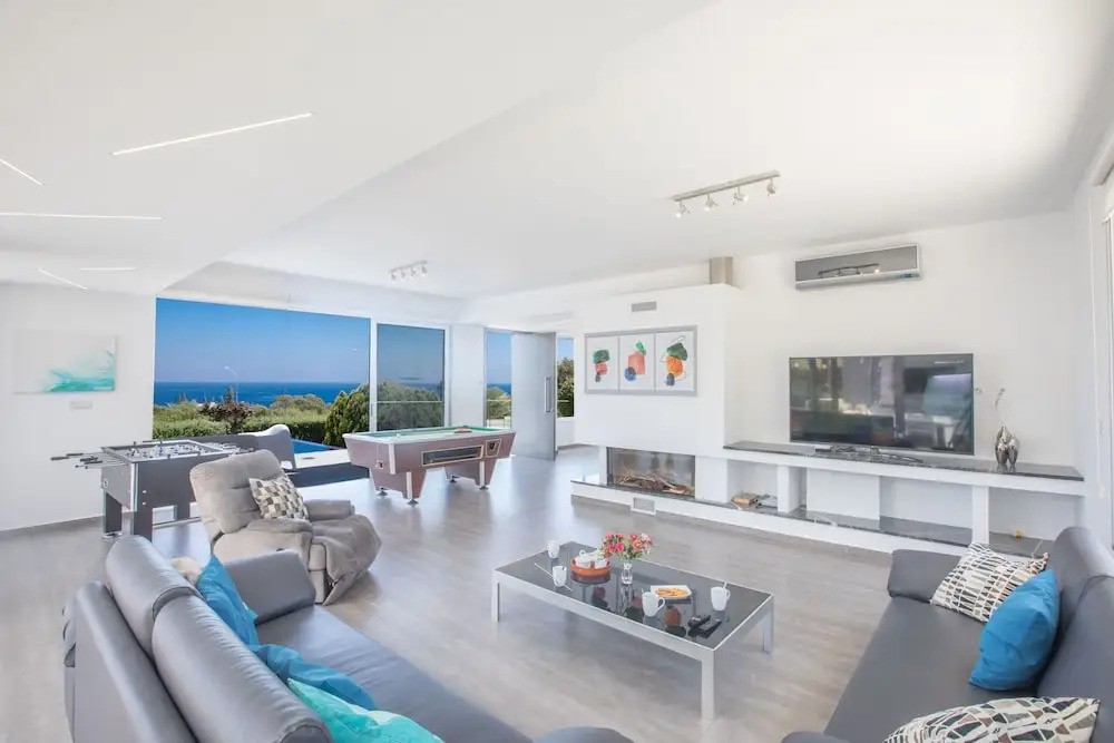 Villa Prcv614, Luxury 6bdr Protaras Villa with Pool and Panoramic Sea views