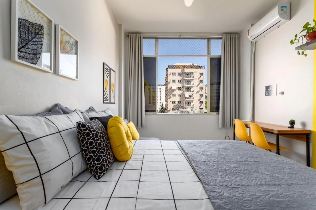 Studio bem localizado em Praia de Botafogo, próximo ao Shopping e Metrô - Wi-Fi 250 mb