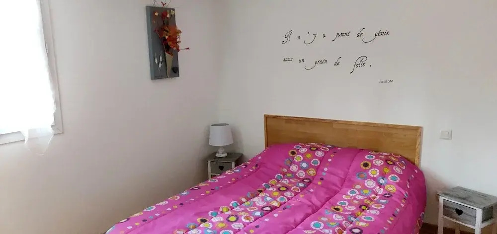 Chalet With 2 Bedrooms in Saint-genest-de-beauzon, With Wonderful Mountain View, Enclosed Garden and Wifi - 40 km From the Slopes