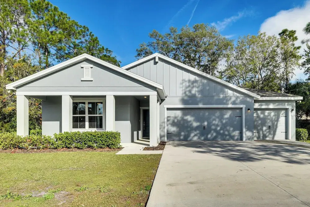 8 Mi to Beach! Stylish Palm Coast Home w/ Patio