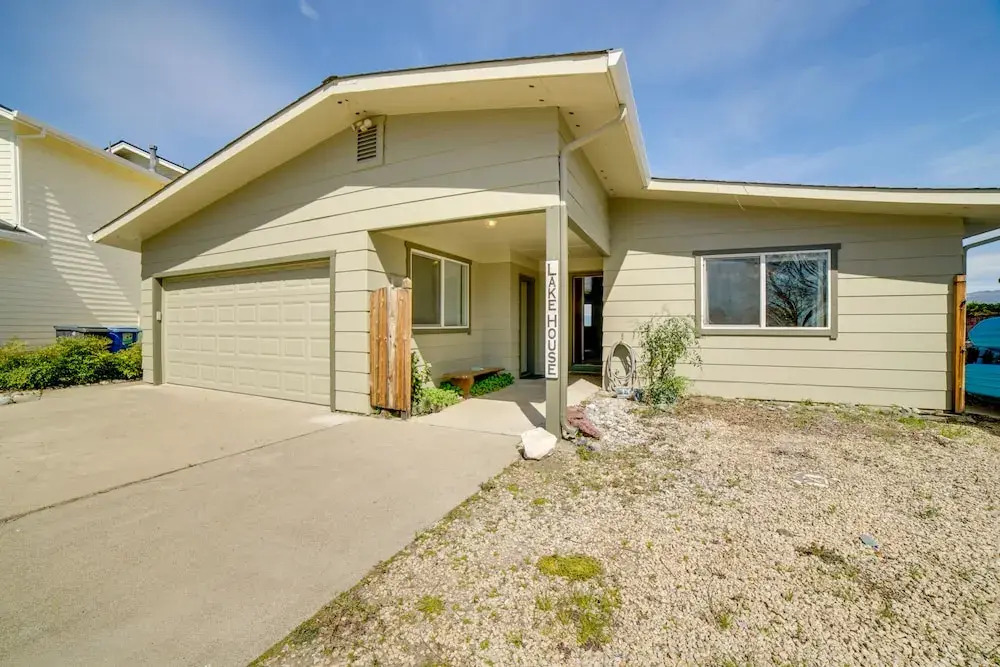 Waterfront Lakeport Rental Home w/ Private Dock!