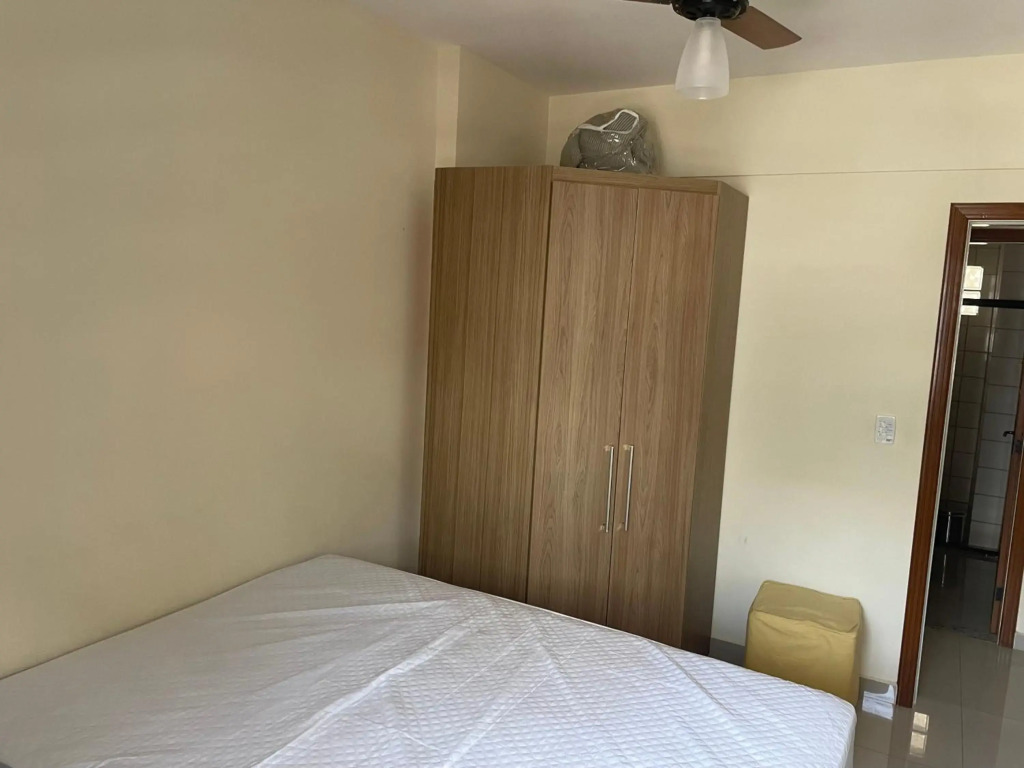 Apto Praia do Morro, 100m da praia, 3 Qts, uma vaga de garagem e WI-FI grátis