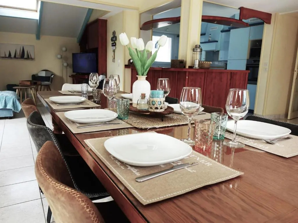 Maison charmante proches plages - 9 pers. - jardin, vélos, calme - Arzon - FR-1-639-22