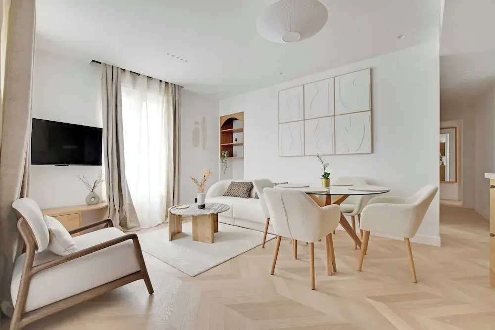 Elegant Apartment With AC - 3br-6p- Montorgueil