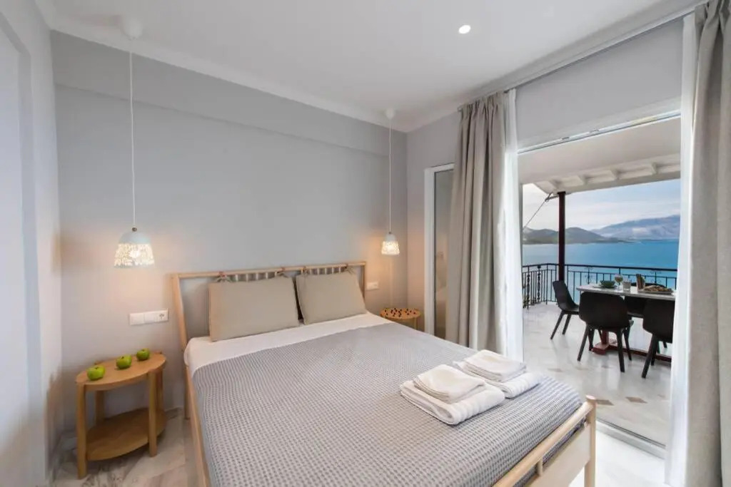 2br house in Nikiana with stunning sea view