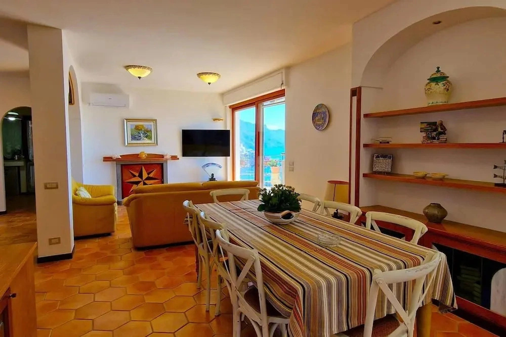 Amalfi Detached Sea View Villa W/solarium Terrace