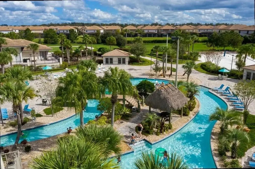 Spacious 7BR w Pool Spa Game Room Near Disney