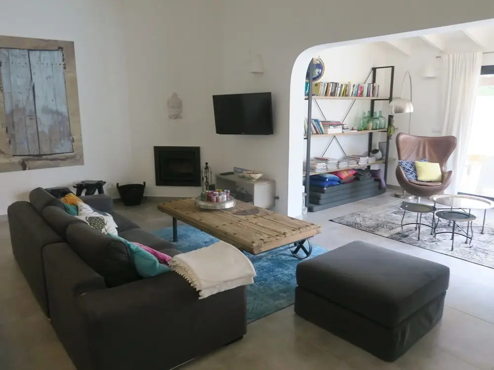 Modern Villa in the Typical Ibizan-style Furnishings and a Private Pool