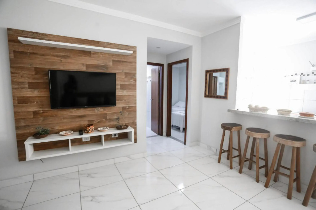 Apartamento 2 quartos em Porto Seguro na Praia de Taperapuan