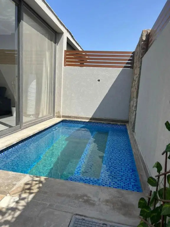 2BR Twin House With Private Heated Pool at El-Gouna -Seperate 1Bedroom & Seperate Guest studio