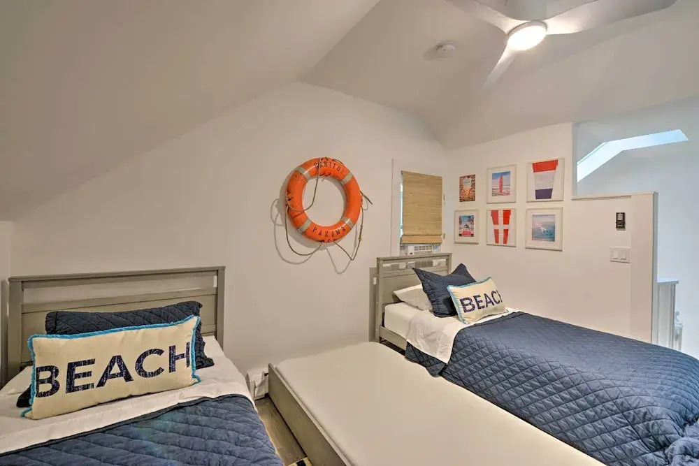 Ocean Grove Apt. w/ Balcony: 1 Block to the Beach!