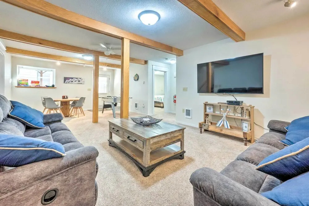 Fire Pit & Bay Views: North Bend Home