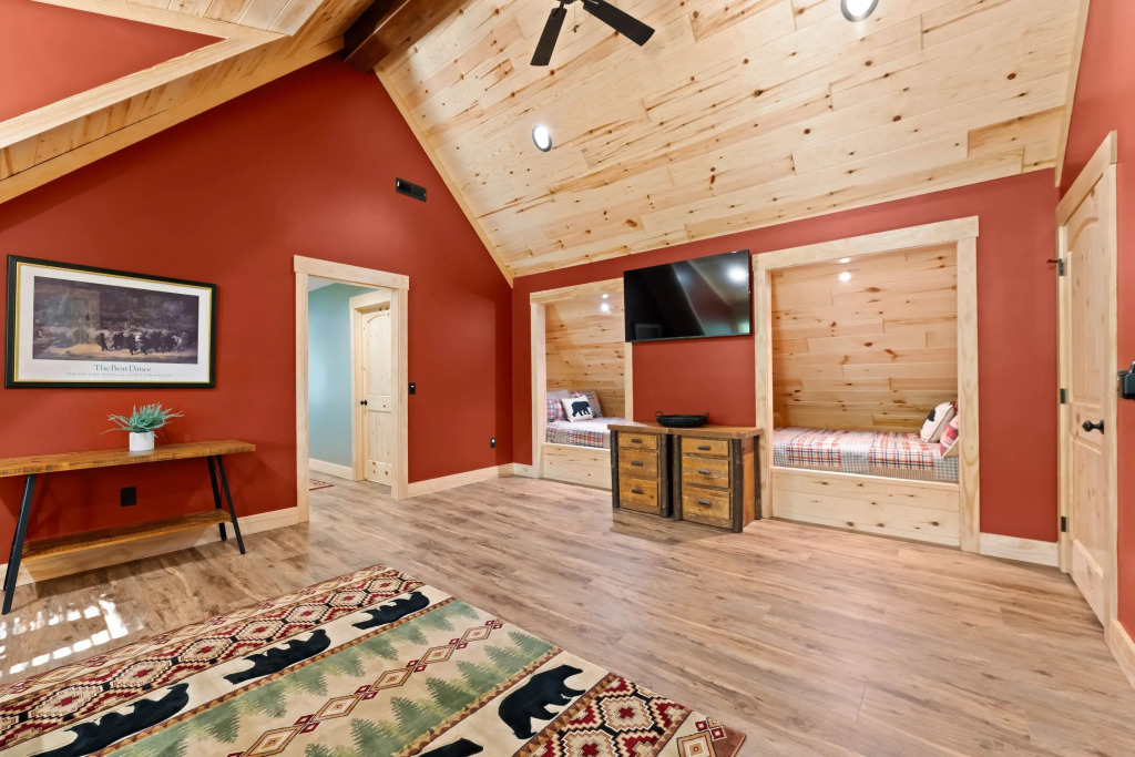 Luxe Lakefront Retreat w/ Pool, Hot Tub, Theater & Private Dock Sleeps 20+