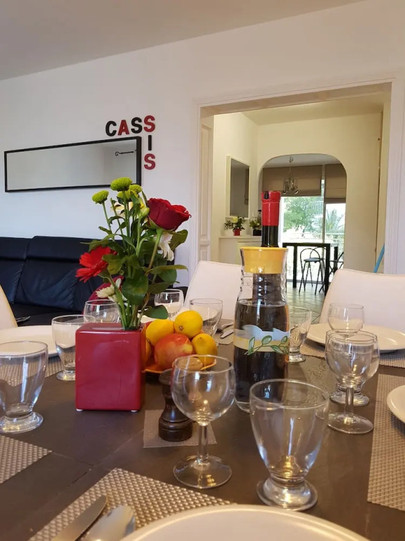 Appartement l'Ermitage à Cassis (3 Chambres-Wifi-Vue Mer)