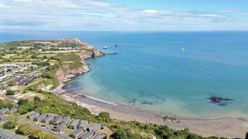 Caravan A10 at Landscove Holiday Park