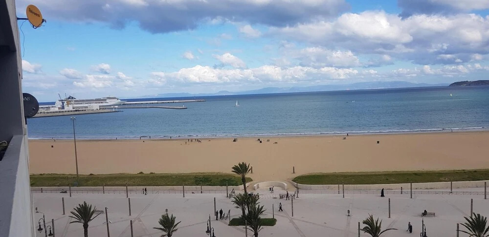 Apartment With 2 Bedrooms in Tanger, With Wonderful sea View, Shared Pool, Balcony Near the Beach