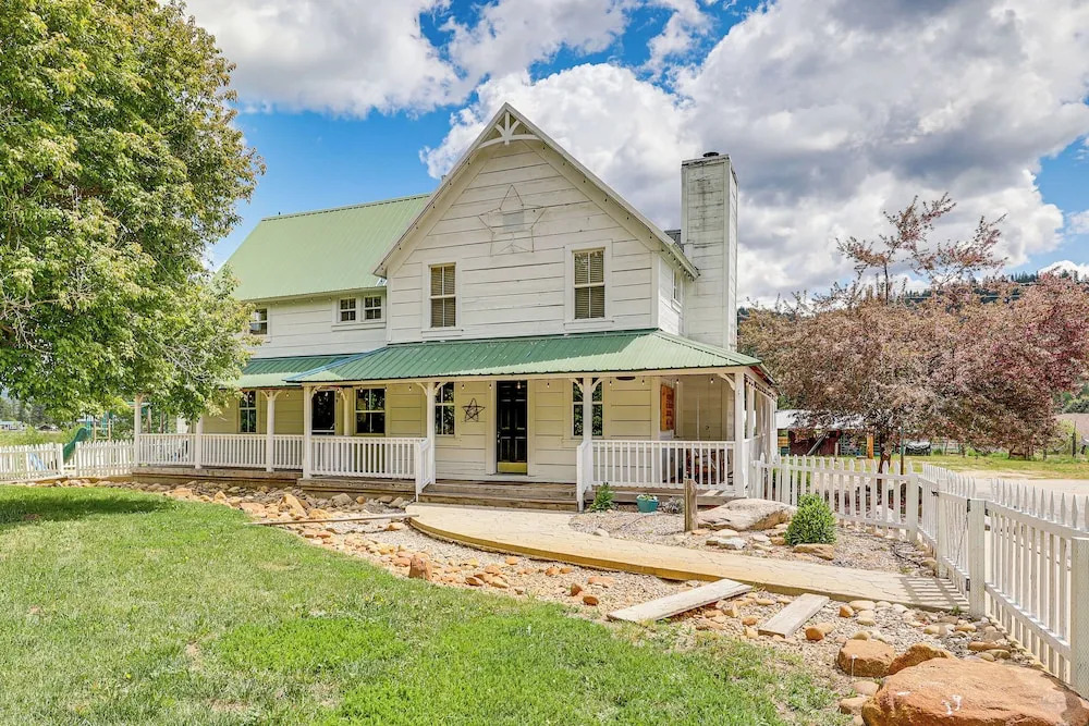 On-site Creek & Trails: Huge Garden Valley Estate