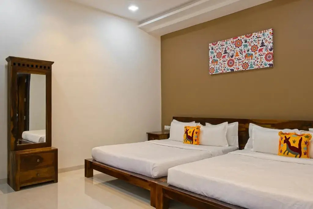 SaffronStays The Fusion, Lonavala - pool villa with hip interiors and indoor games