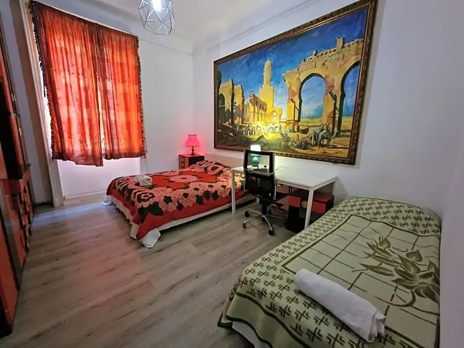 A room in a beautiful apartment in the city center