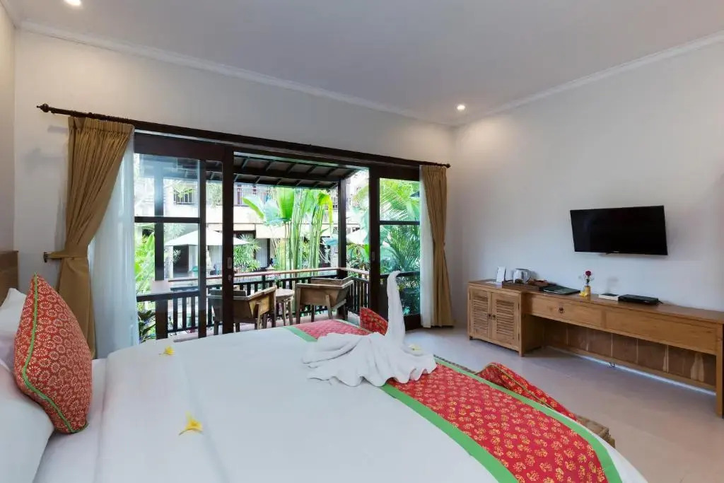 Двухместный номер Standard с балконом (двуспальная кровать) в Meruhdani Boutique Hotel Ubud
