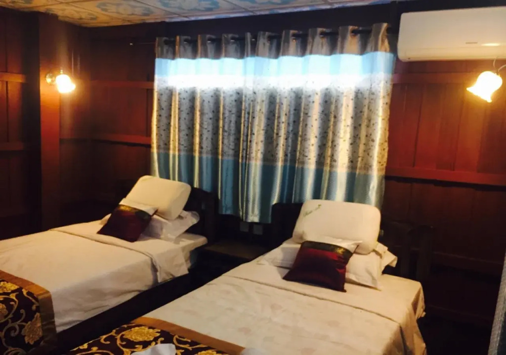 Wooden hostel