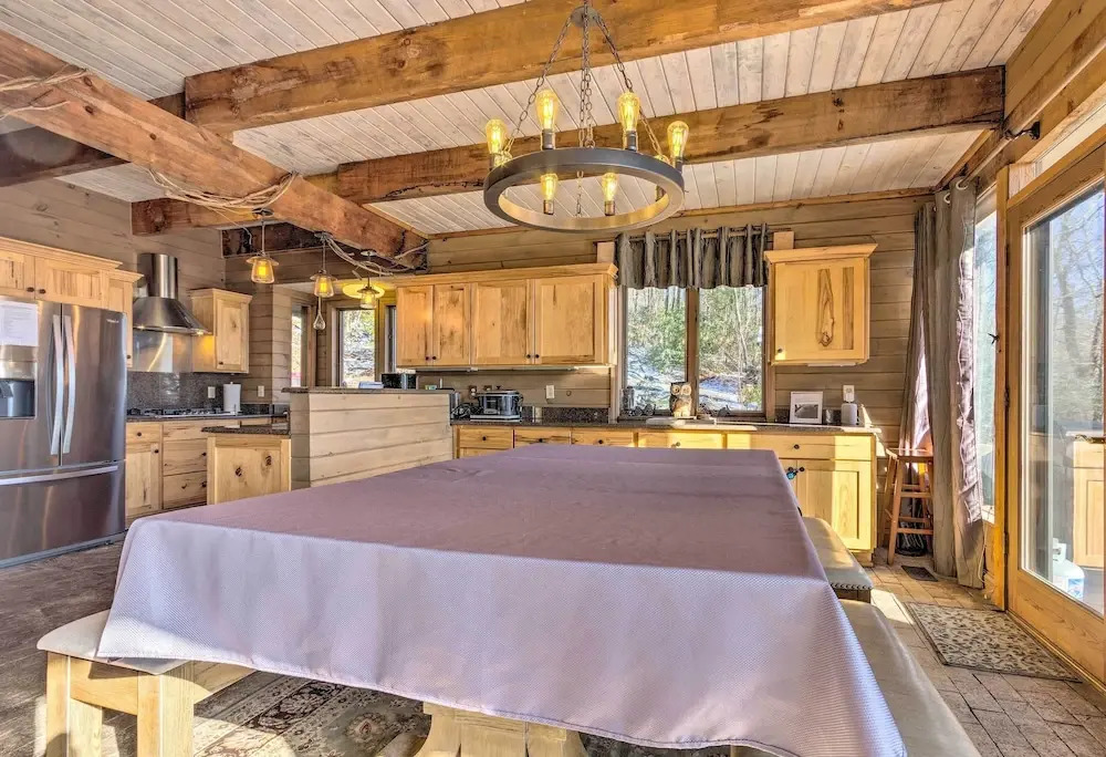 Golf, Sauna, Creek: Spectacular Smoky Mtn-view Gem