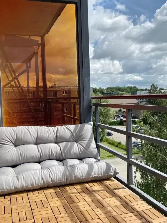 Lovely studio with balcony in central Tartu
