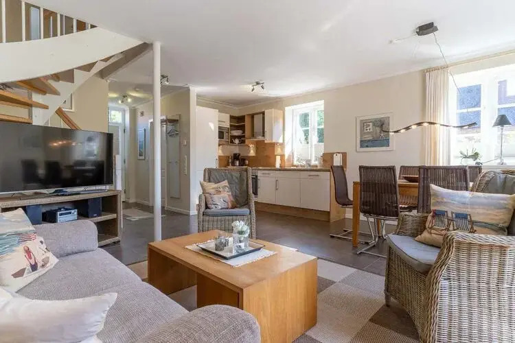 The house is in a quiet location in St. Peter-Ording Dorf.