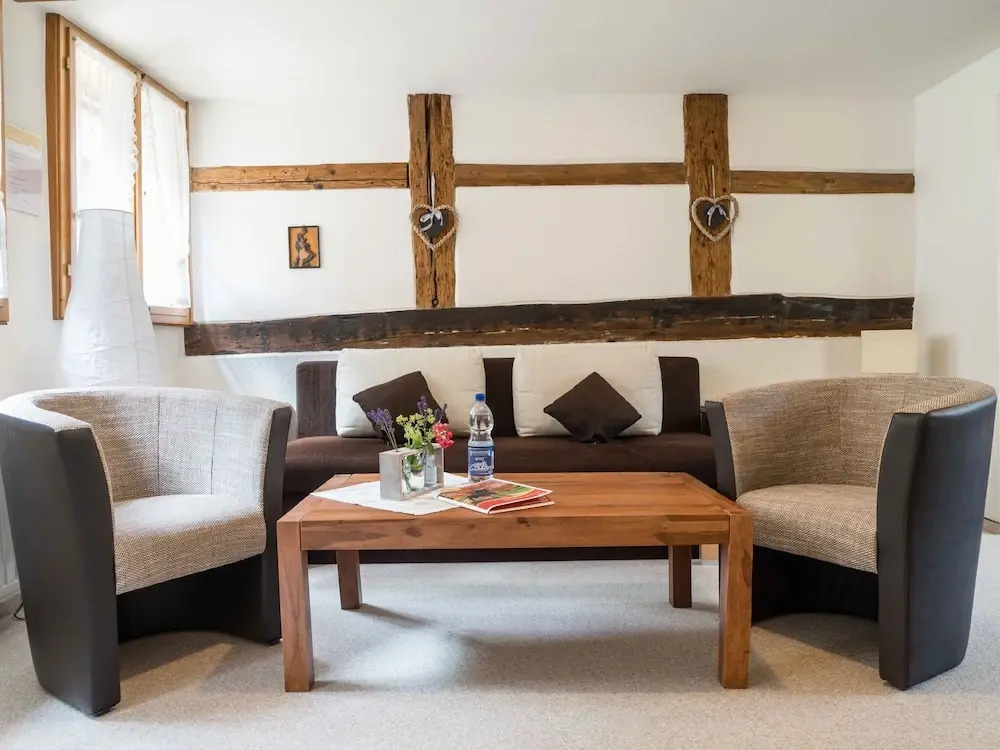 2-person Studio in the Oldest Half-timbered House in Blankenburg With Terrace