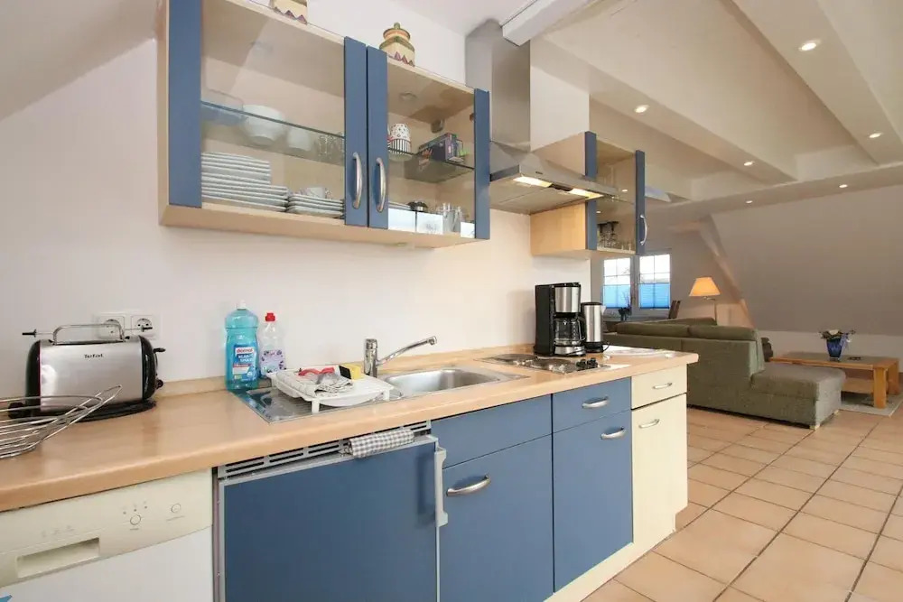 Wohnung mit Balkon-nur 500 Meter zum Strand
