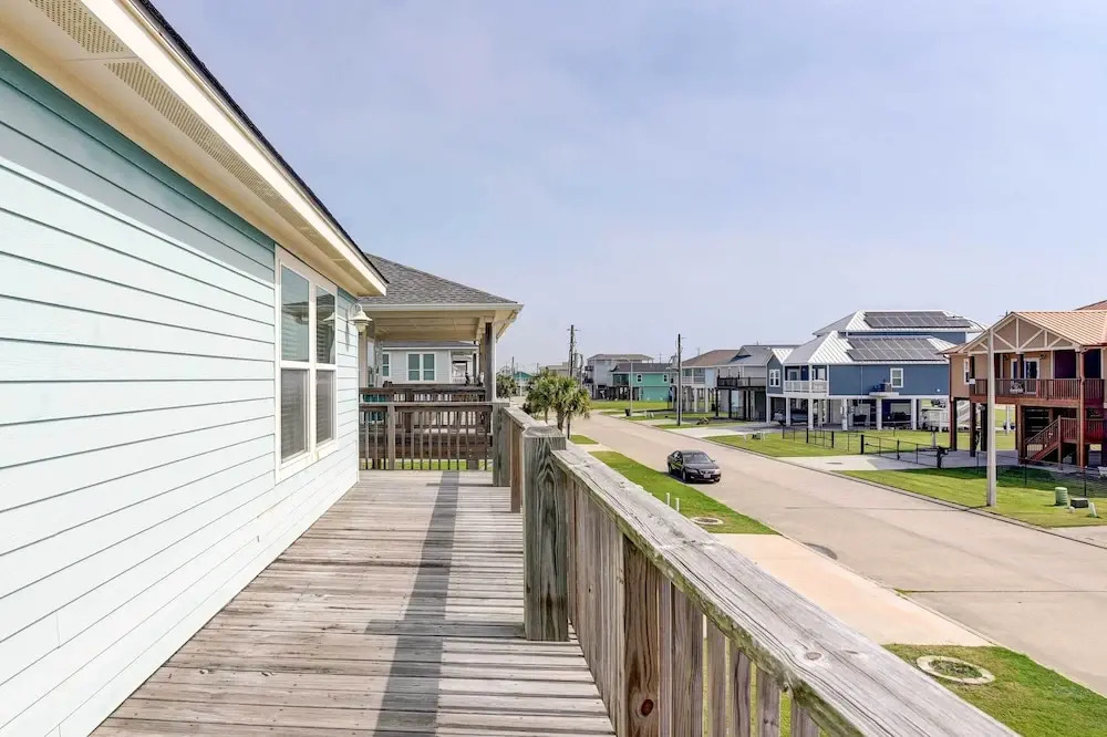 Stilted Galveston Vacation Home w/ Canal Views