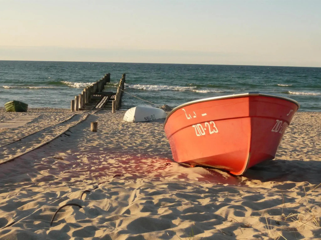 FH "Möwe" 2 Minuten vom Strand, NEUWLAN