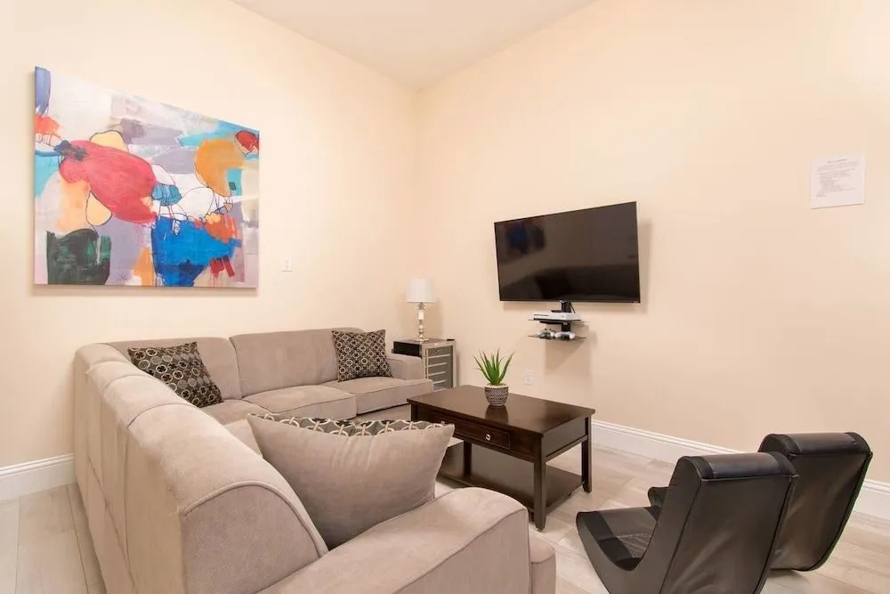 Walk to Beach Spacious Estate with Hot Tub & Game Room