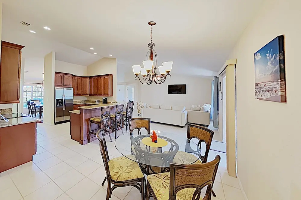 Charming Cape Coral Gem W/ Lanai & Pool 4 Bedroom Home