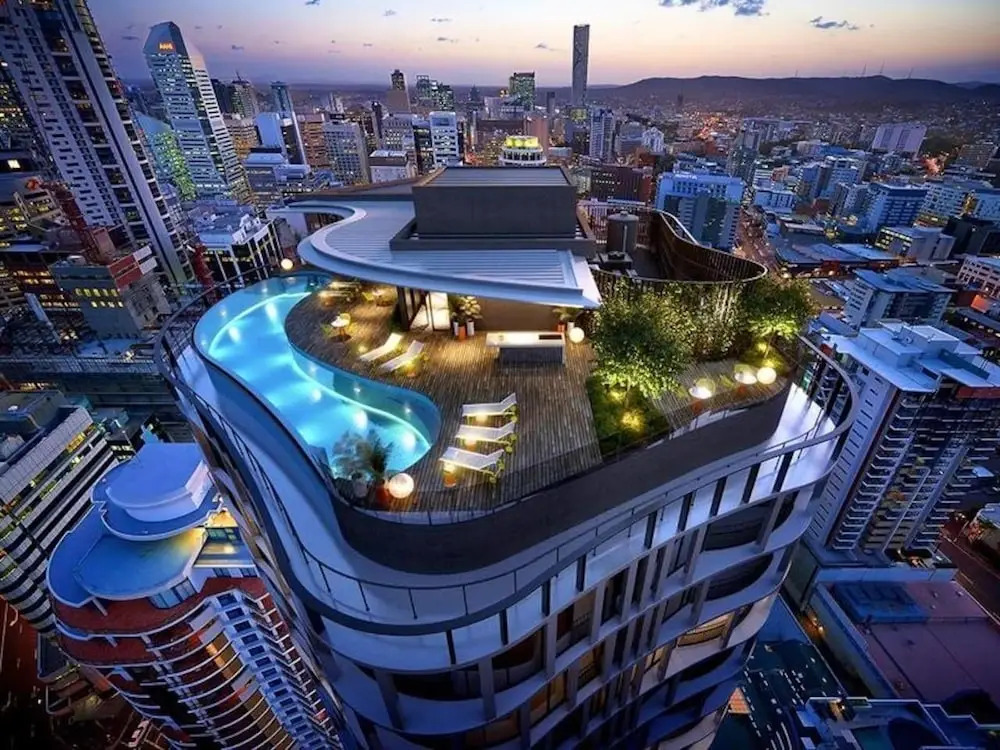 Brisbane Central Highrise 1Bed Gym Pool Qbn550-25
