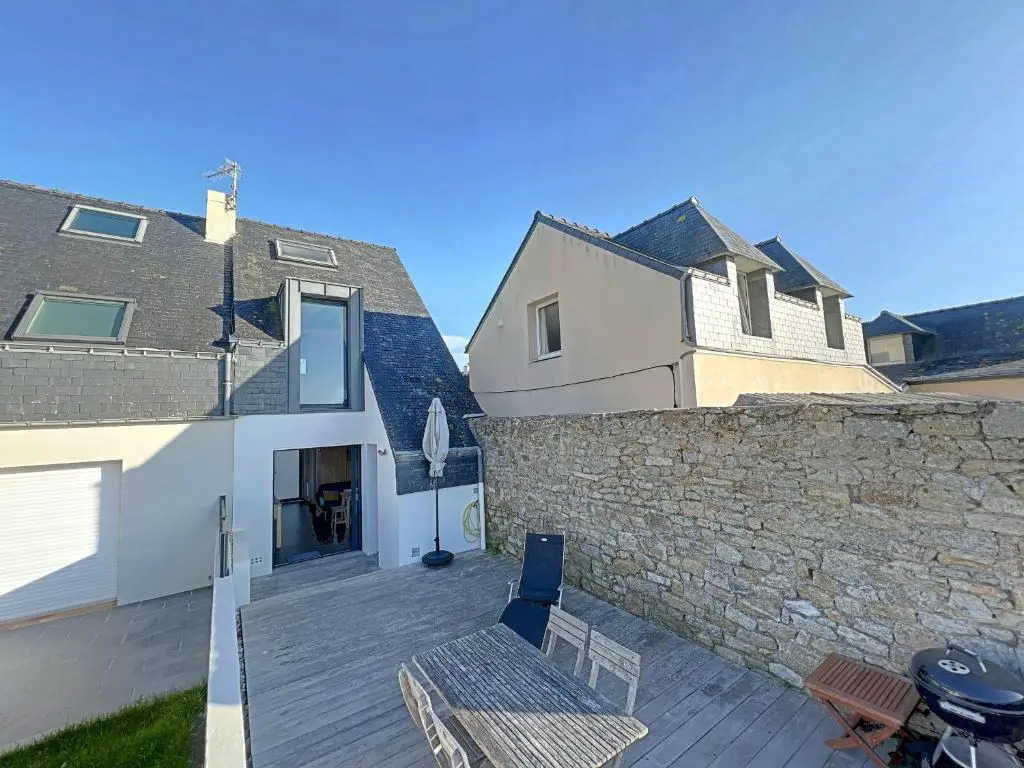 Maisonnette avec accès plage direct, 4/5 couchages, wifi - Gâvres - FR-1-349-117