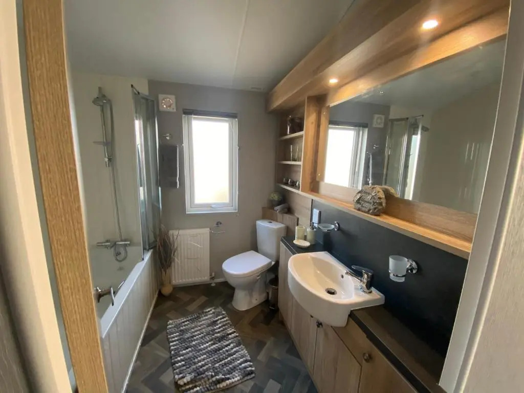 Brand new Sea view beach lodge Trecco bay 3 bedroom