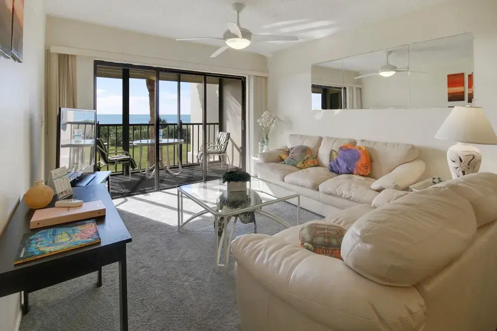 Land's End 203 Building 11 Beachfront With Private Balcony!!