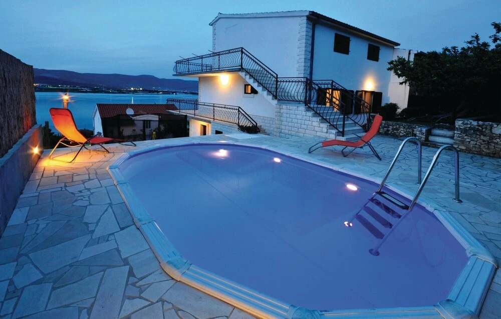 Beautiful Home in Mastrinka With 4 Bedrooms, Sauna and Outdoor Swimming Pool