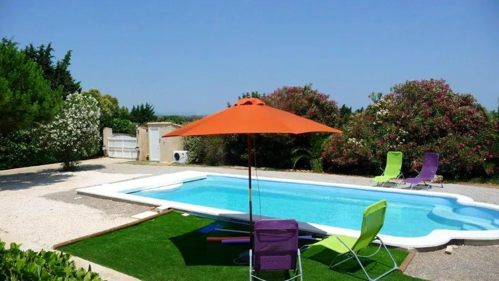 House With 3 Bedrooms in Saint-nazaire-d'aude, With Private Pool, Encl