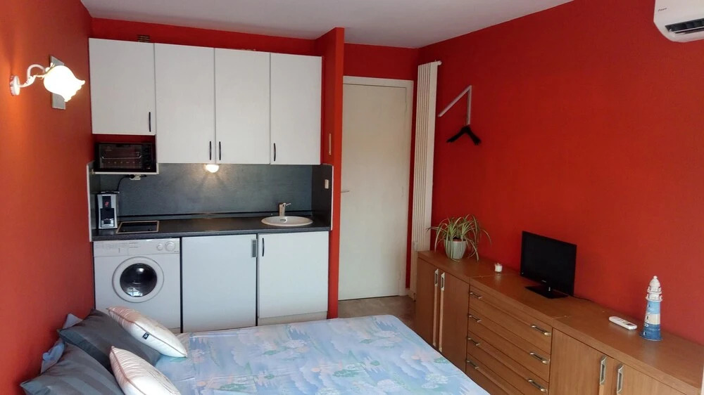 Studio in Roquebrune-cap-martin, With Wonderful sea View and Terrace -